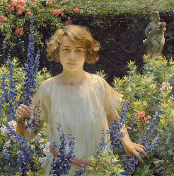 Betty Gallowhur, Charles Courtney Curran - 1922 von Het Archief