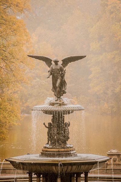Bethesda Fountain Angel of the Waters New York von Bianca  Hinnen