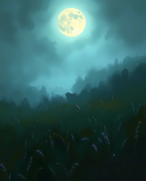 Sérénité lunaire par Artistic