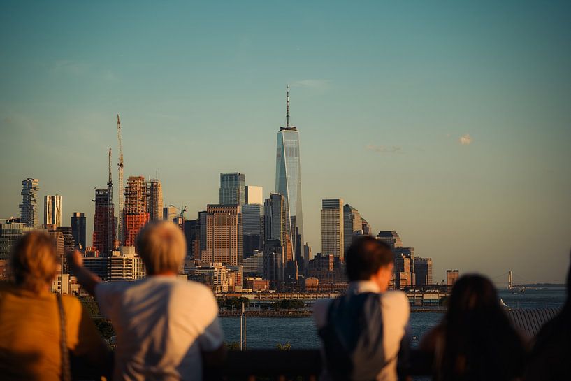 One World Trade Centre: Skyline in the evening light by NZME Photography