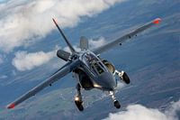 Alphajet, einst Trainingsflugzeug für belgische Kampfpiloten