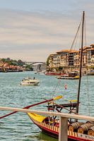The beautiful boats of Porto on river Duero