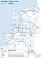 Les chemins de fer néerlandais de 1839 à 2020