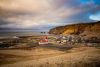 Vue sur Vik, Islande