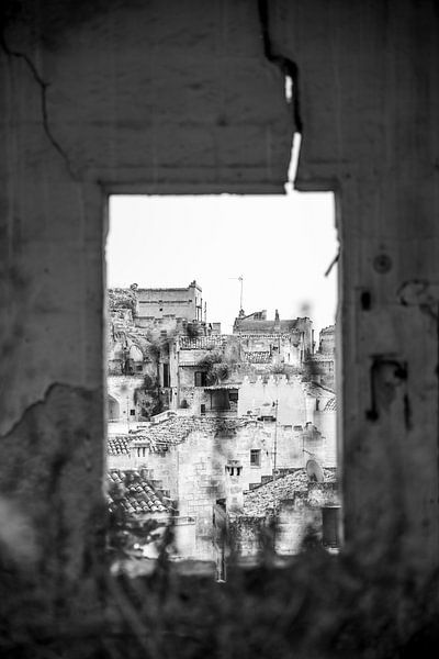 View through | Matera, Italy | Travel photography fine art by Monique Tekstra-van Lochem