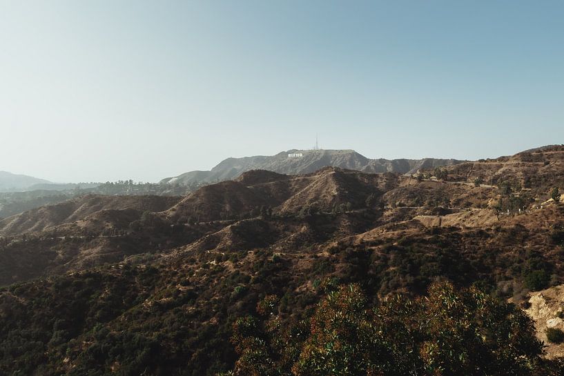 Hollywood Sign Los Angeles | Travel photography fine art photo print | California, U.S.A. by Sanne Dost