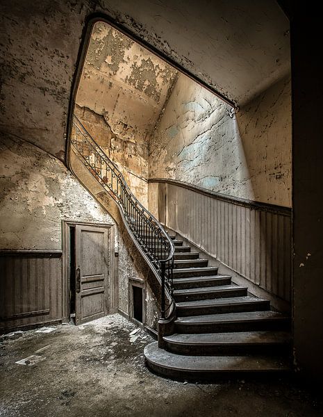 Old staircase by Olivier Photography