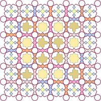 Der süße Geschmack des Lebens - Islamisches geometrisches Muster