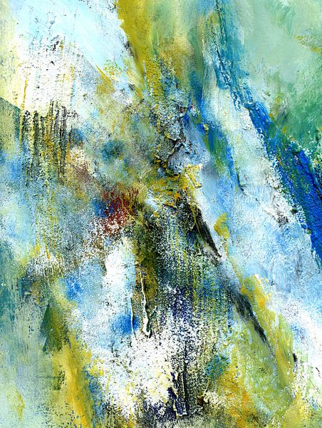 Entladungen - felsige Strukturen von Claudia Gründler