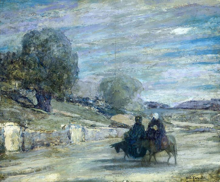 Henry Ossawa Tanner-Flug nach Ägypten von finemasterpiece