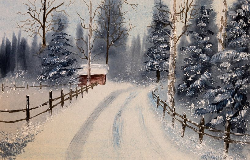 Aquarell Teil 102 von Tania Perneel