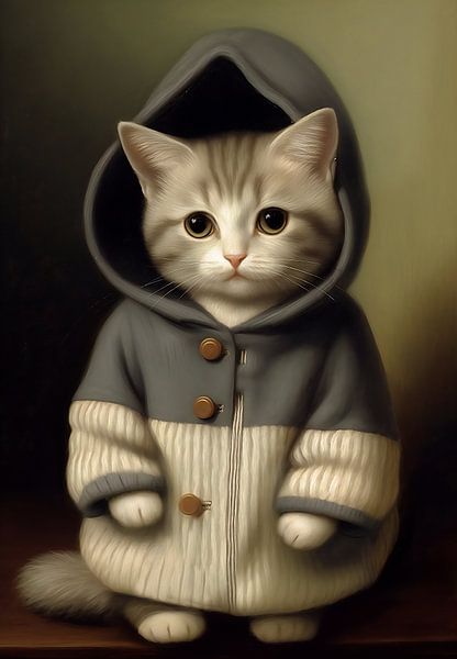 Vintage Kitten by Jacky