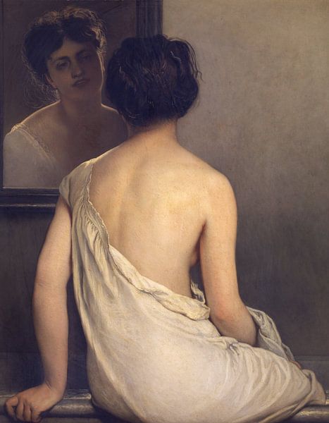 Frau im Bad, Ernest Slingeneyer, 1872 von Atelier Liesjes