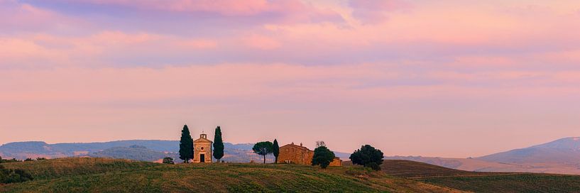 Chapelle panoramique Madonna di Vitaleta par Henk Meijer Photography