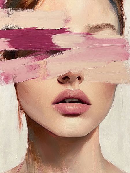 Modern Abstract Portrait by SPEQ ART