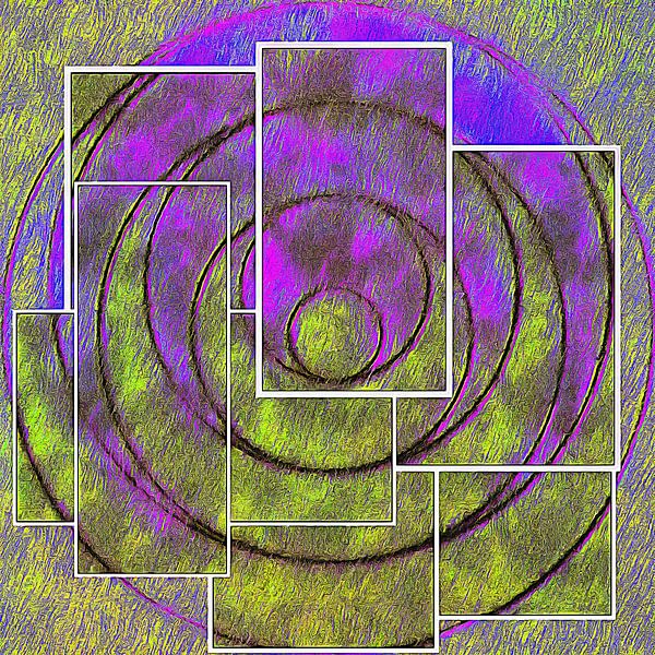 Ange vert et violet par Dorothy Berry-Lound