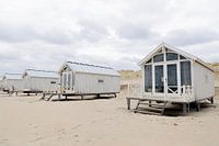 Übernachtung am Strand an der holländischen Küste