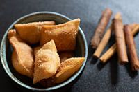 Süße italienische Delikatesse mit Zimt