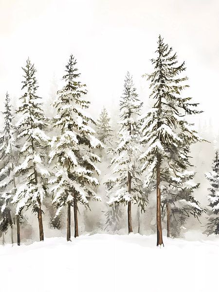 Schneewald von haroulita