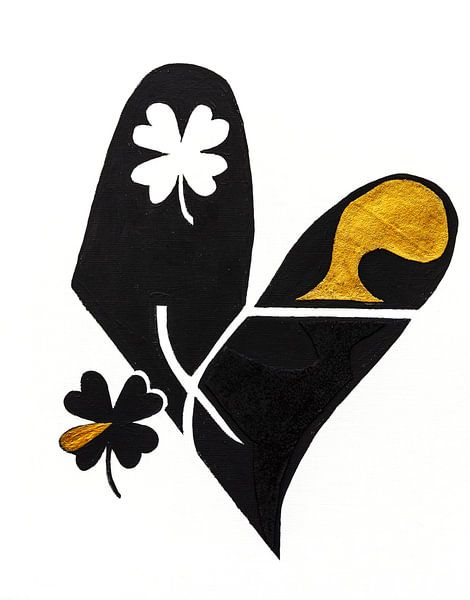 Glückliches Herz von Atelier Andrea