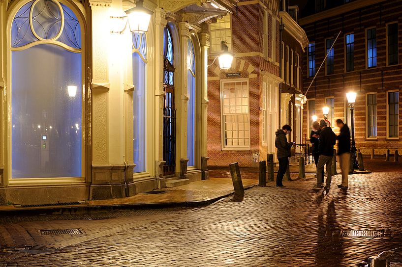 Pausdambrug met kopgebouw Trans 10 in Utrecht von Donker Utrecht