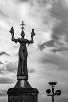 Die Imperia in schwarzweiß