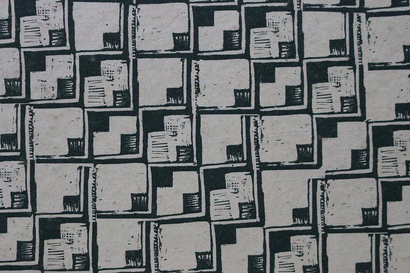 Digital Art Pattern Black White Pattern by Michael Godlewski