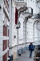 Die Größe des Spijkerkwartier in Arnheim