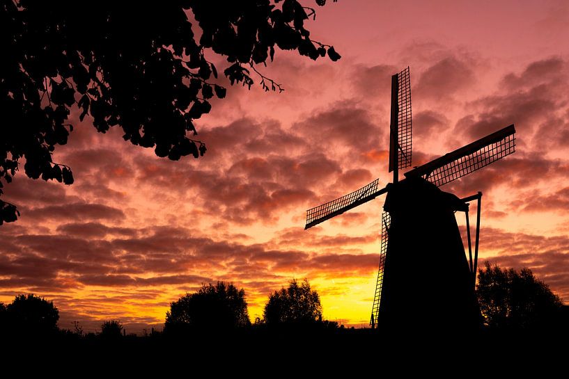 A beautiful windmill by Marcel Derweduwen