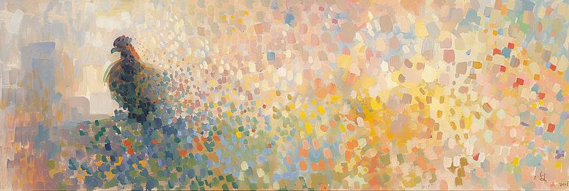 Rustic Charm of Dawn&#039;s Light by Eye catching paintings