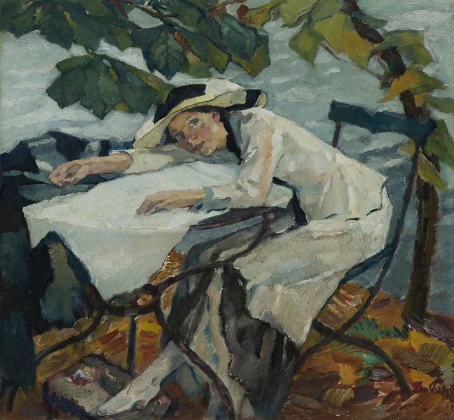 Leo Putz - Été (Hartmannsberg) (circa 1910) par Peter Balan