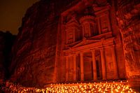 Petra by night