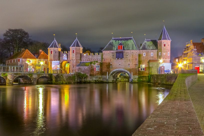 Amersfoort by night by Ron van Ewijk