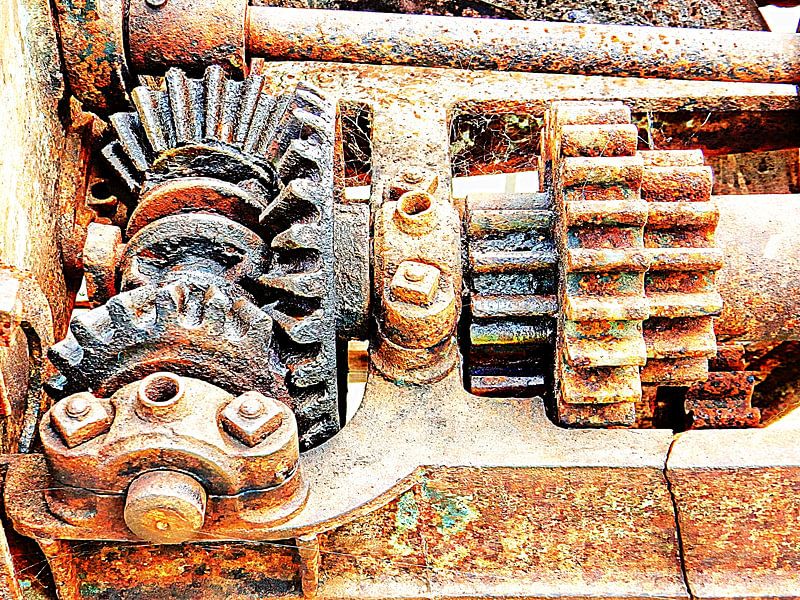 Mechanismus für Spreuabschneider 2 von Dorothy Berry-Lound