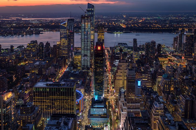 Blick auf den East River von Kurt Krause
