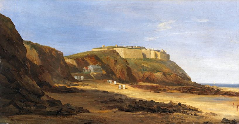 View of the fort at Gravelingen in Northern France, around 1840 by Atelier Liesjes