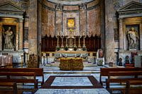 Italy, Rome, Pantheon (church, inside)