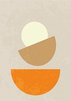 Minimalistische Farbe an der Wand