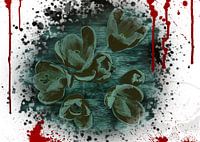 Dark Flowers – Kontrastreiches Blumendesign mit düsterer Ästhetik