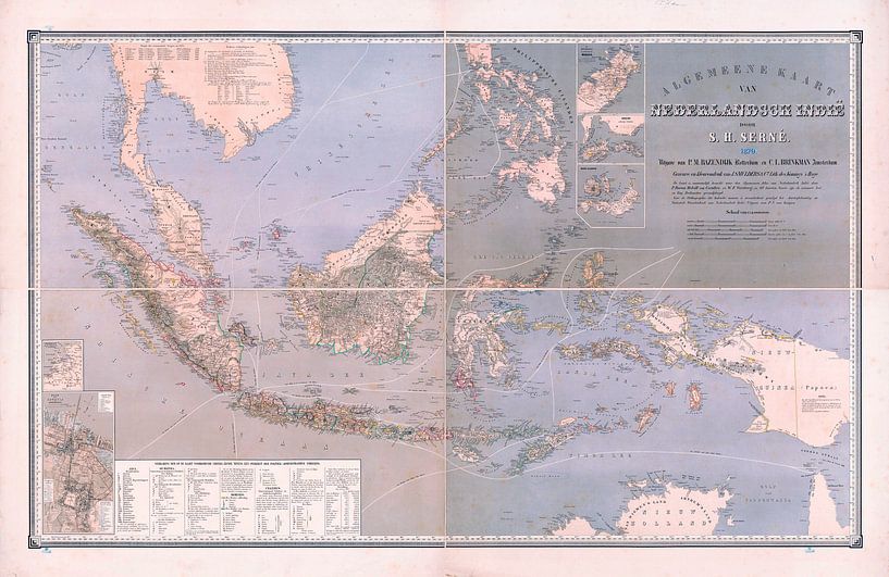 Dutch East Indies 1870 by Atelier Liesjes