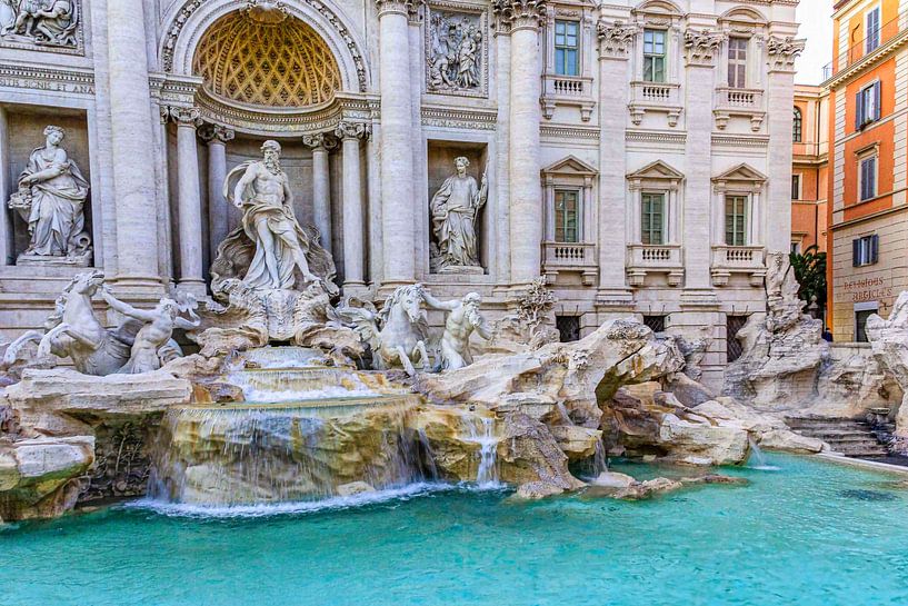 Trevi Fountain by Hans-Bernd Lichtblau