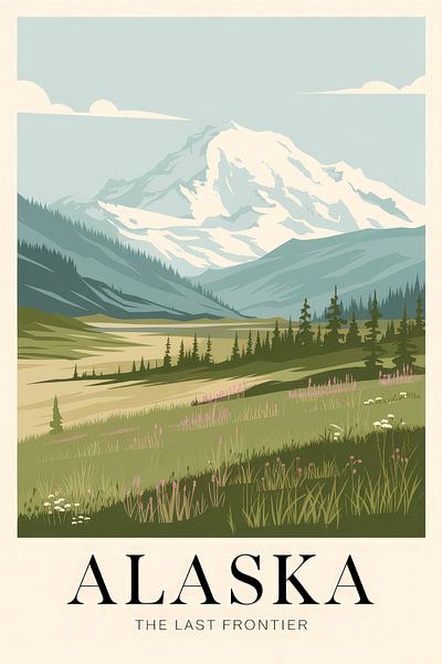 Alaska von Poster Art Shop