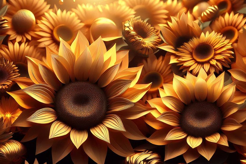 Sunflowers by Jörg B. Schubert