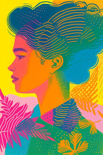 Frau Bunt von Harry Hadders Design