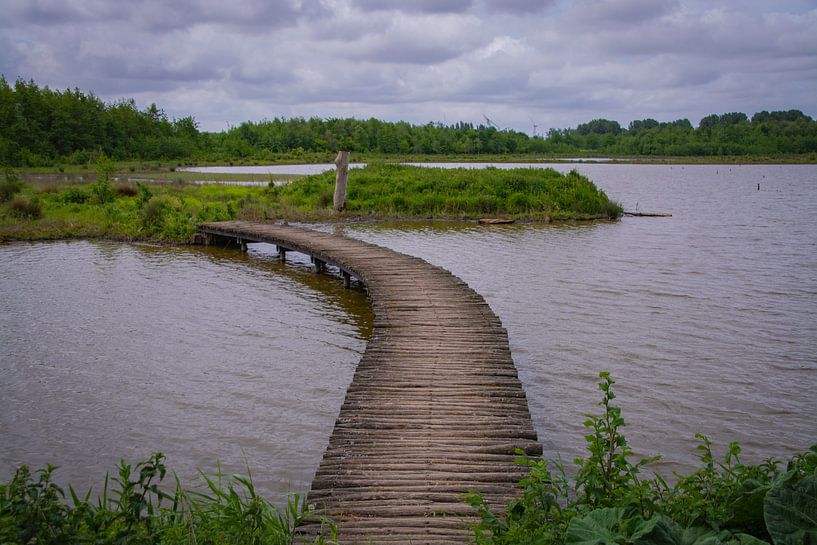Sentier de rafting dans le Broekpolder (Vlaardingen) par FotoGraaGHanneke