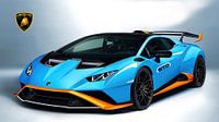 Lamborghini Huracán STO avec emblème