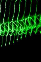 Abstrakte Kunst--Licht Tanz-01-GRÜN