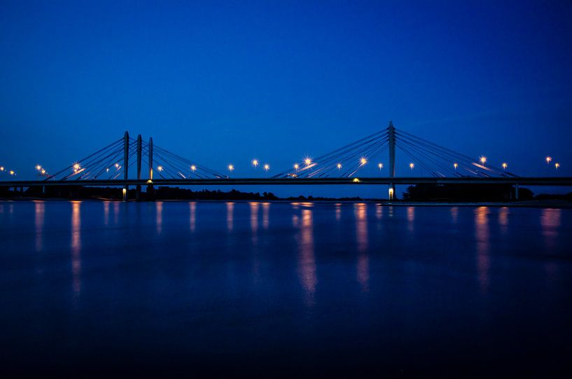 The bridge in the evening by Marian Roest