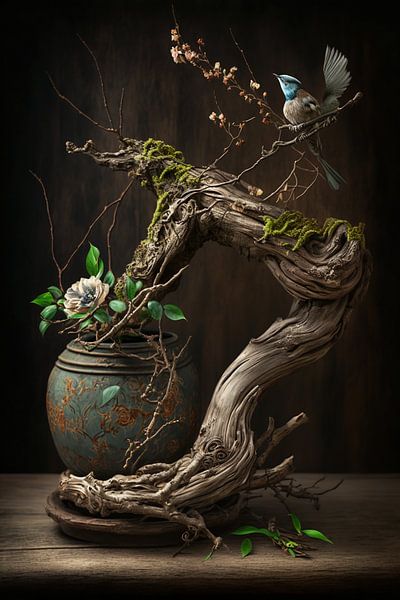 Surrealistisches Stilleben von Digitale Schilderijen