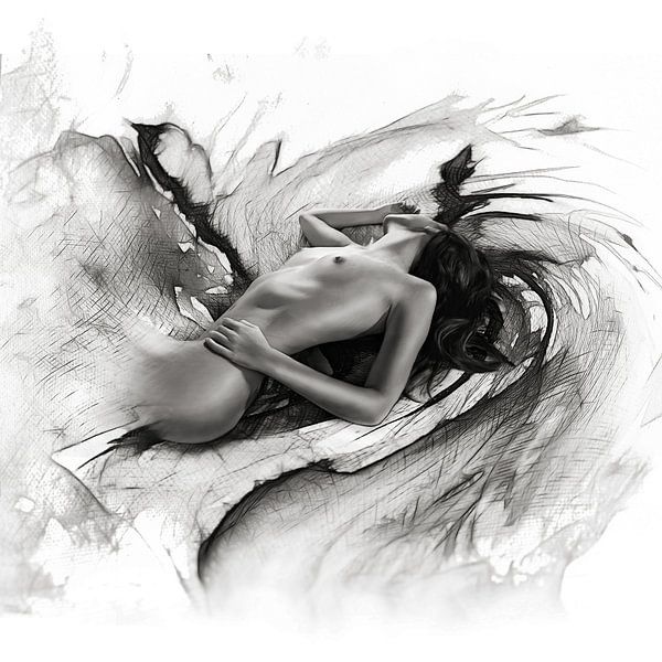 Passion 03 monochrom von Silvio Schoisswohl